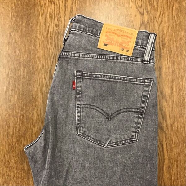 【GG284】Levi's 502 W32 L32 ブラック ジーンズ ジーパン デニムパンツ ストレッチ生地 メンズブランド古着 リーバイス502 送料無料