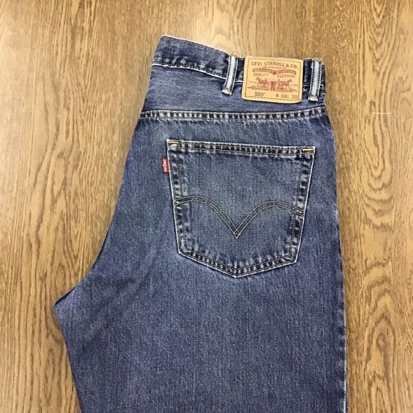 【GG289】Levi's 550 W38 L30 ジーンズ ジーパン デニムパンツ メンズブランド古着 リーバイス550 送料無料