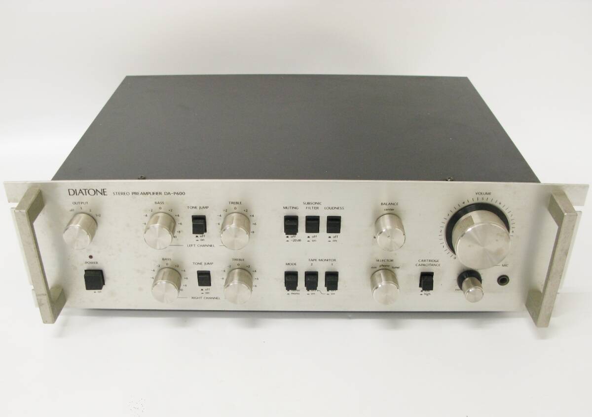 アンプ DIATONE DA-P600 Yahoo!オークション -「p600」(オーディオ機器) の落札相場