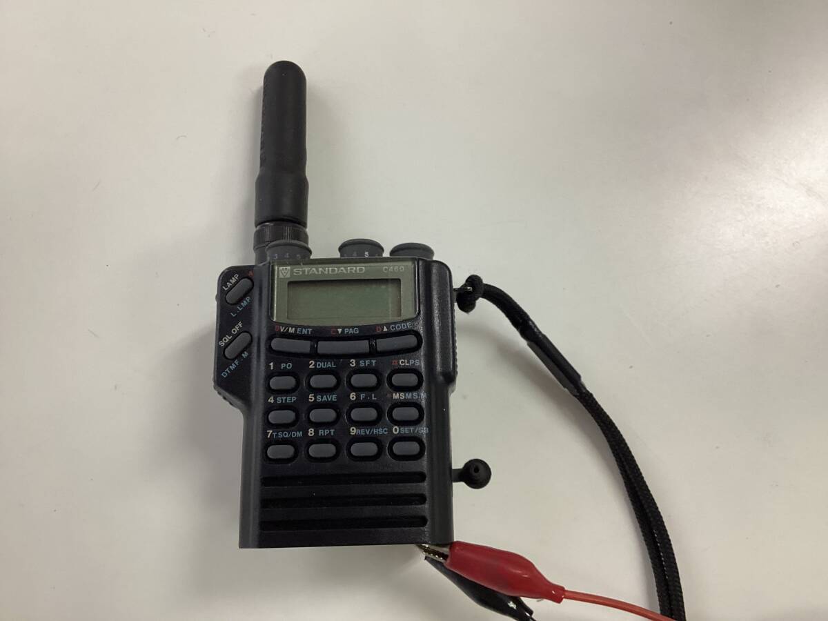 【動作品】STANDARD C460 430MHz トランシーバー+マイク Yahoo!オークション -「スタンダードc460」(トランシーバー