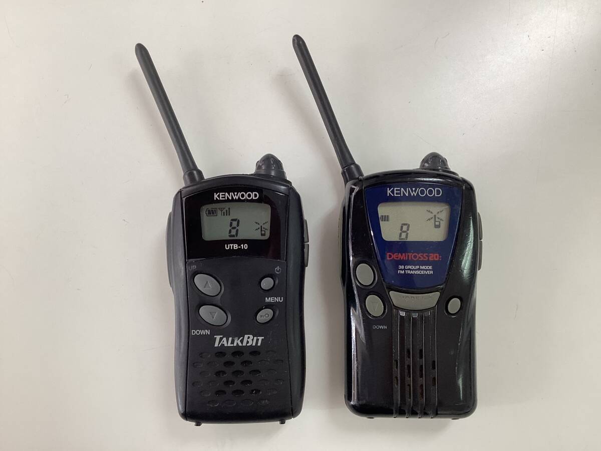 KENWOOD ケンウッド UBZ-LK20 特定小電力トランシーバー ジャンク Yahoo!オークション -「ubz lk20」の落札相場・落札価格