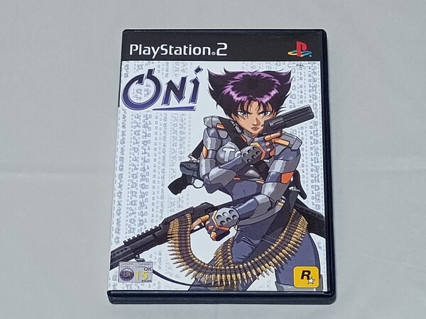 PS2 ONI ROCKSTAR GAMES PRESENTS