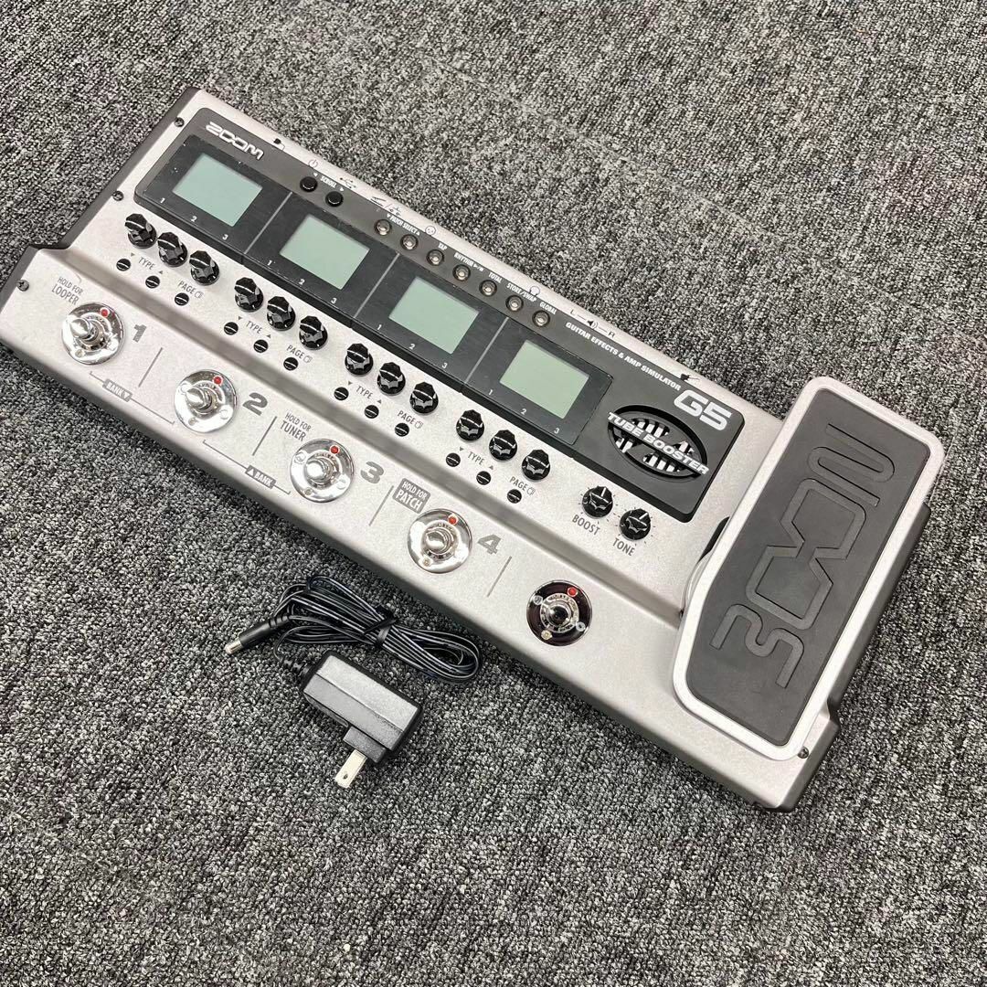 【中古】ZOOM G5 【マルチエフェクター】 2025年最新】Yahoo!オークション -zoom g5(マルチエフェクター