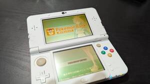 【中古】Newニンテンドー3DS ドラゴンボールフュージョンズ きせかえパック ポケモンバンク ポケムーバー有 充電器付き ソフト関係無し