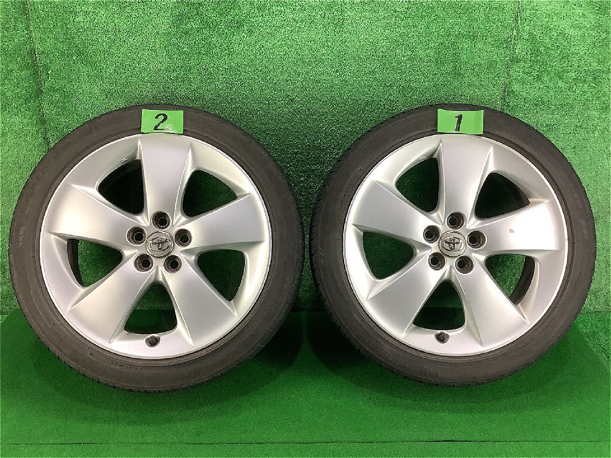 綺麗選抜30プリウス純正17インチ+ミネルバ215/45R17新品タイヤSET! Yahoo!オークション -「プリウス 30 純正 ホイール 17インチ