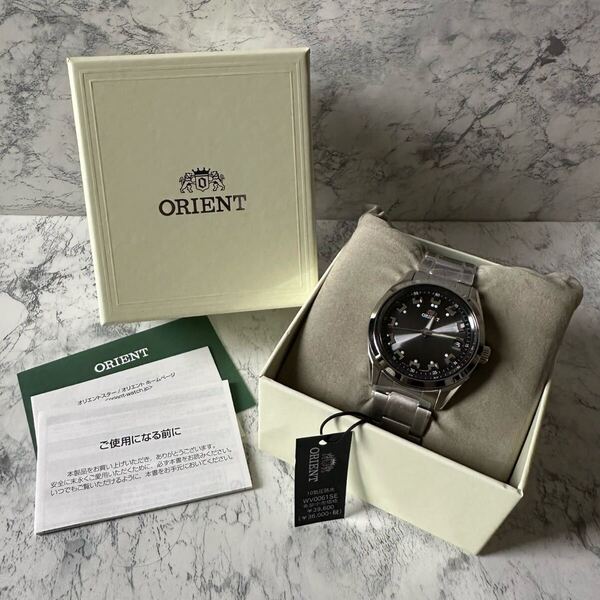 未使用 ORIENT WV0061SE Neo70s ネオセブンティーズ ソーラー 腕時計