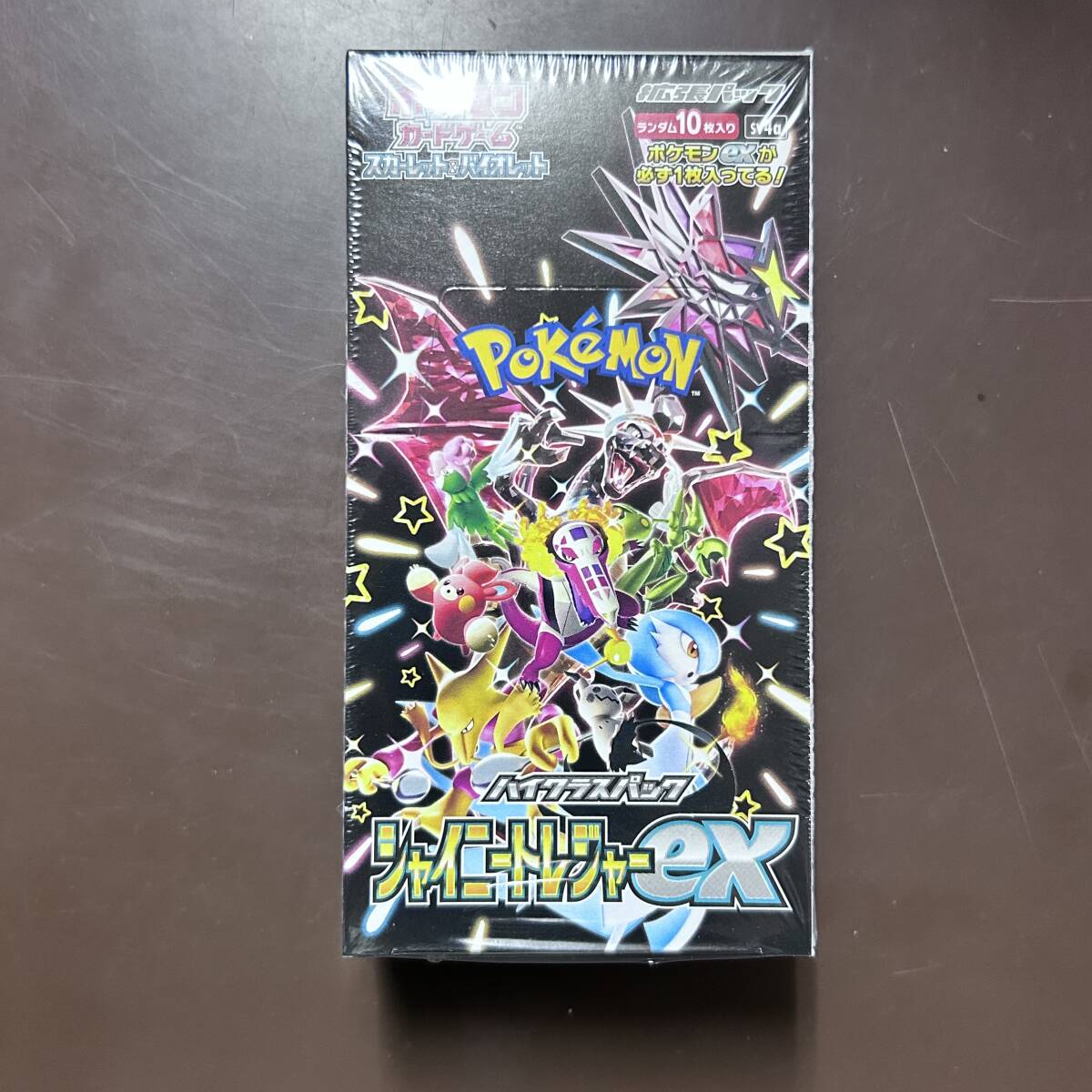 シャイニートレジャーex ナイトワンダラー新品未開封シュリンク付き Yahoo!オークション -「ポケモンカード シャイニートレジャーex