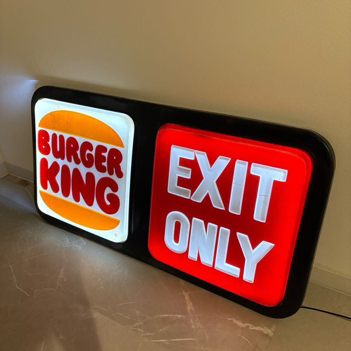 ビンテージ バーガーキング ライトアップ 看板 店舗用 USA ネオンサイン Yahoo!オークション -「バーガーキング 看板」の落札相場・落札価格