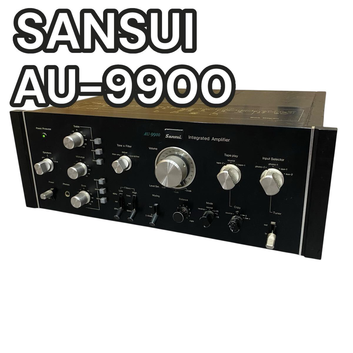 Sansui AU-9900 プリメインアンプ 通電確認済み 名機 サンスイ Yahoo!オークション -「sansui au-9900」(アンプ) (オーディオ