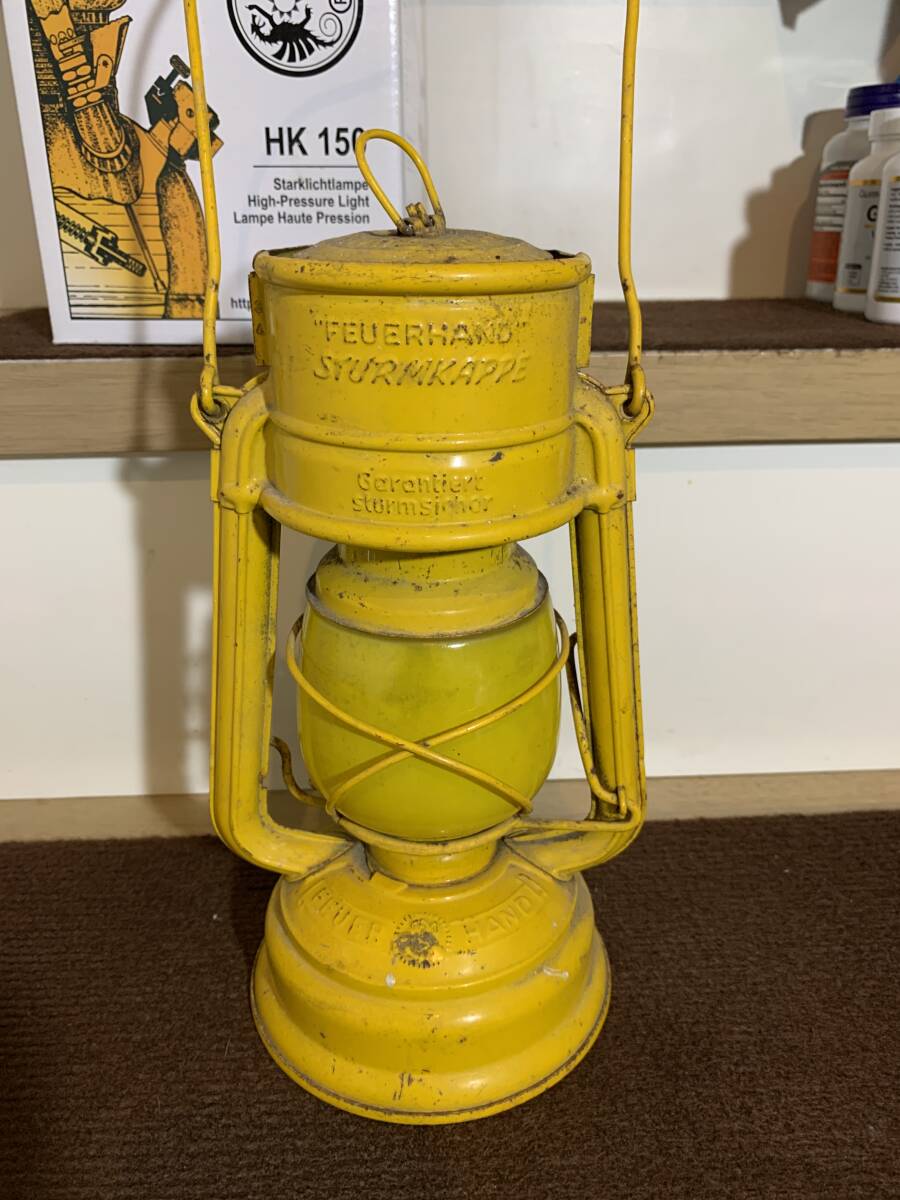 Feuerhand 276 STK ドイツ軍ナンバリング イエロー 50年前 未使用品】ドイツ軍 FEUERHAND 276 STK アーミー