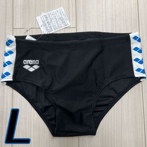 arena アリーナ 男性用水着 ブラック×ターコイズ Lサイズ 新品