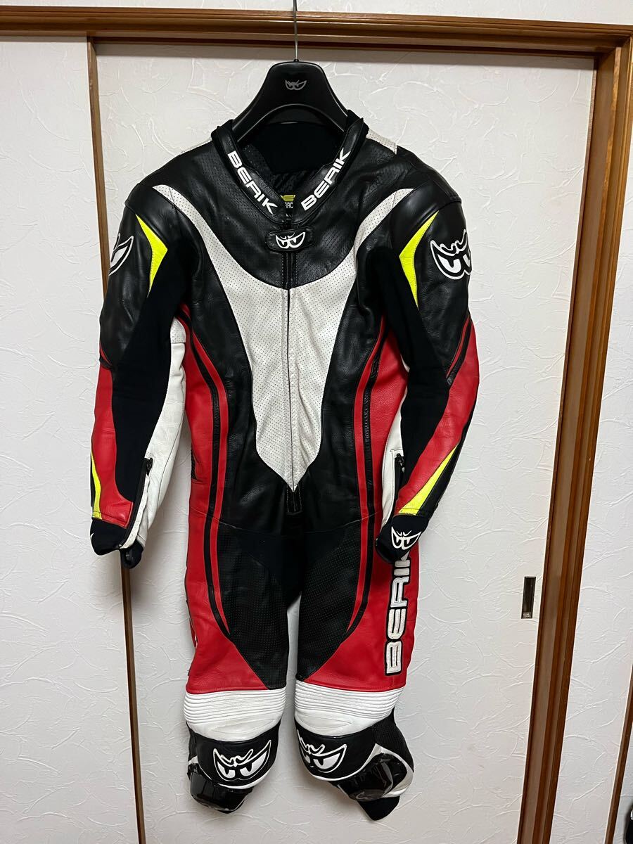 5/30まで出品 革ツナギ 黒と蛍光イエロー Yahoo!オークション -革ツナギ(バイクウエア、装備)の落札相場