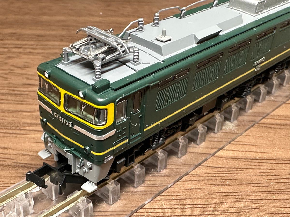Nゲージ EF81電気機関車 5両セット ジャンク扱い Yahoo!オークション -「ef81 ジャンク」の落札相場・落札価格
