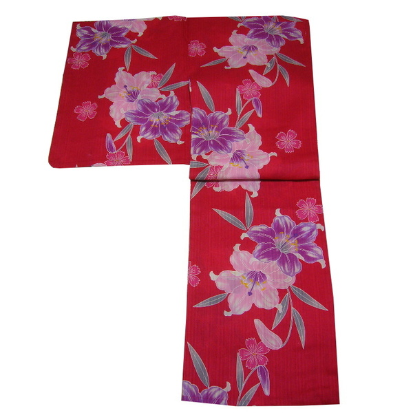 新品 レディース浴衣 yukata 綿100% 街着 ユニフォーム ゆかた 花火 イベント kapi-yuka no,1010