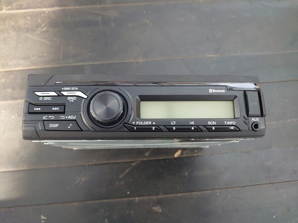 日野 純正ラジオ Bluetooth 24V USB付 FM AM AUX