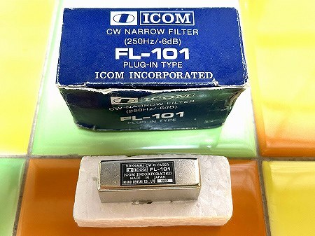 ☆アイコム 250Hz CWナローフィルター FL-101(現状渡し)☆ Yahoo!オークション -「icom fl-101」(アマチュア無線) の落札