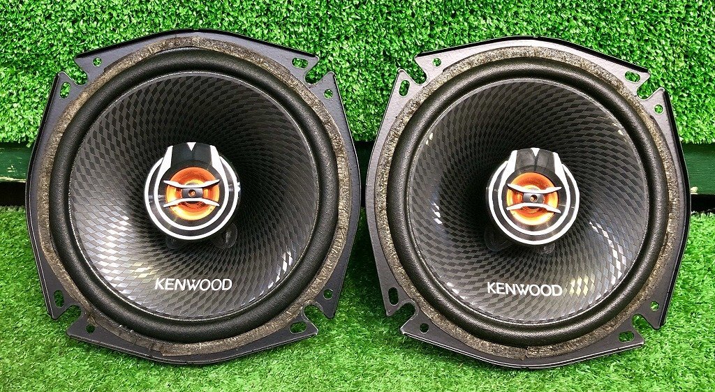 KENWOODスピーカージャンク 現状】ケンウッド KENWOOD S270 スピーカーペア @53424 / 中古