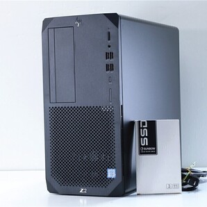 爆速 東京生産★HP Z2 Tower G5 Workstation★Xeon W1250 6コア/4.7G★SSD2TB+HD1TB ★32GB Quadro T400 Office デスクトップ Windows11 F3