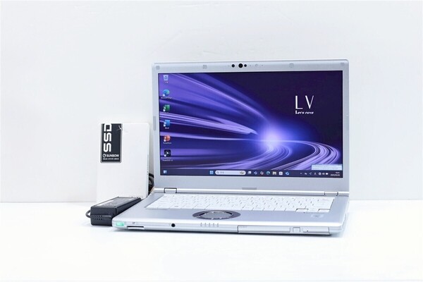14型/Panasonic Let's note CF LV9 最強仕様 十世代 Core i7 10810U/メモリ16GB /SSD512GB office LV9TDKVSノードパソコン Windows11