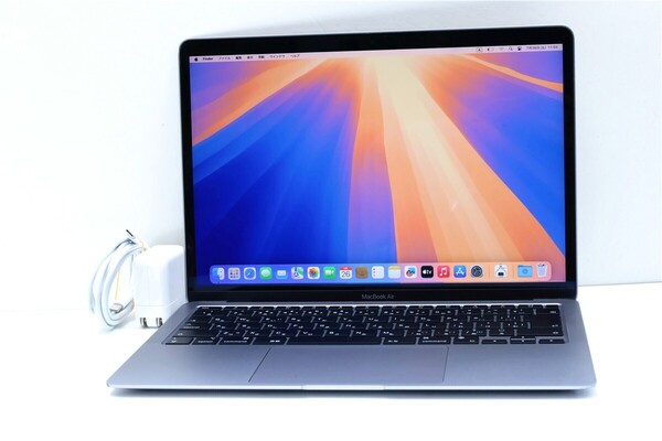 7月25 OS新規 充放電162回 Apple アップル MacBook Air A2337 (13インチ/M1チップ/メモリ8GB/SSD256GB)ノートパソコン 16617F