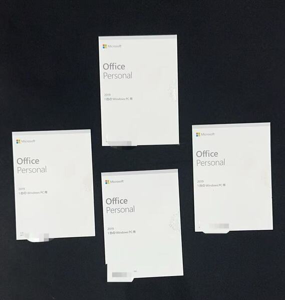 正規品 Microsoft Office Personal 2019 OEM版 4 本セット