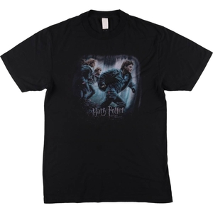 古着 HARRY POTTER DEATHLY HALLOWS PART1 ハリーポッターと死の秘宝パート1 映画 ムービーTシャツ メンズL相当 /eaa570140