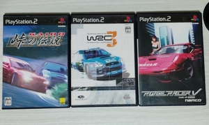【ps2】KAIDO峠の伝説 WRC 3 リッジレーサーV(送料込み)落札しやすい!!