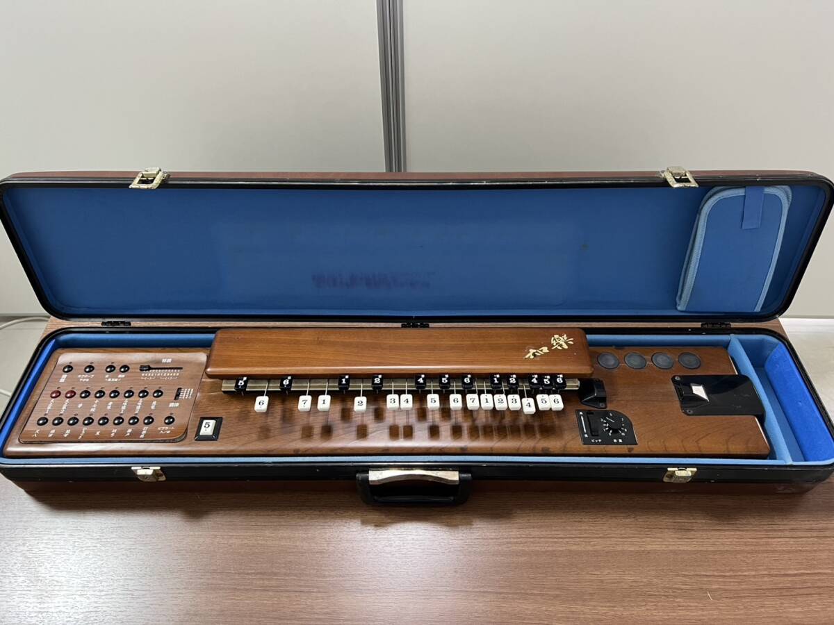 SUZUKI スズキ 電子 大正琴 和楽 TES-100 動作品 Yahoo!オークション -「大正琴 和楽」の落札相場・落札価格