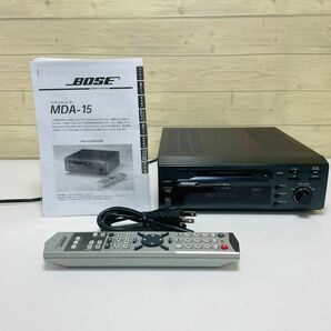 【美品・希少!】BOSE「MDA-15」MDレコーダー MDデッキ リモコン付き