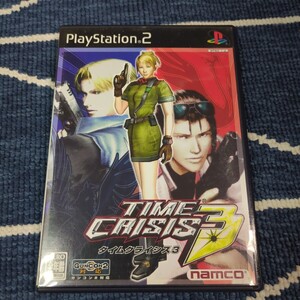 PS2ソフト タイムクライシス3 TIME CRISIS