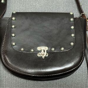 HTC HIPPIE BAG BLACK ヒッピーバッグ アンブレラスタッズ ブラック