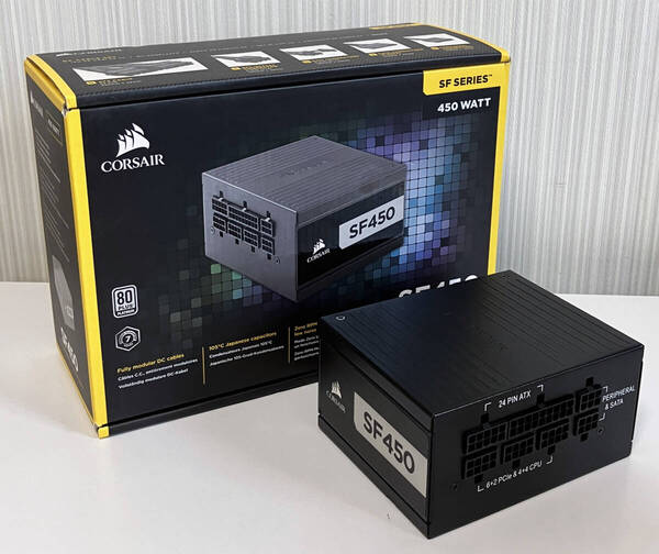 CORSAIR SFX電源 SF450 80PLUS GOLD 450W フルプラグイン
