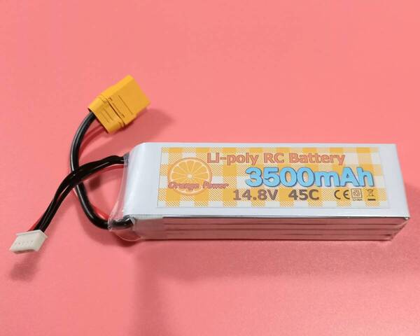 強力RCバッテリー 4S 14.8V 45C 3500mAh 1個