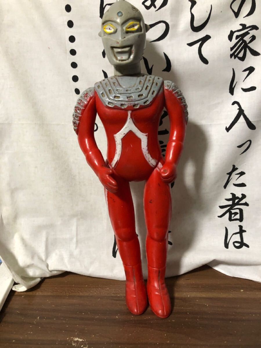 当時物 マルサン ウルトラセブン ソフビ 約30㎝ 円谷プロ レトロ 希少レア Yahoo!オークション -「マルサン ウルトラセブン ソフビ