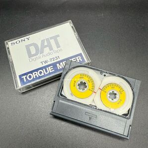 希少 SONY TORQUE METER TW-7231 DAT トルクメーター ソニー digital audio tape オーディオ機器