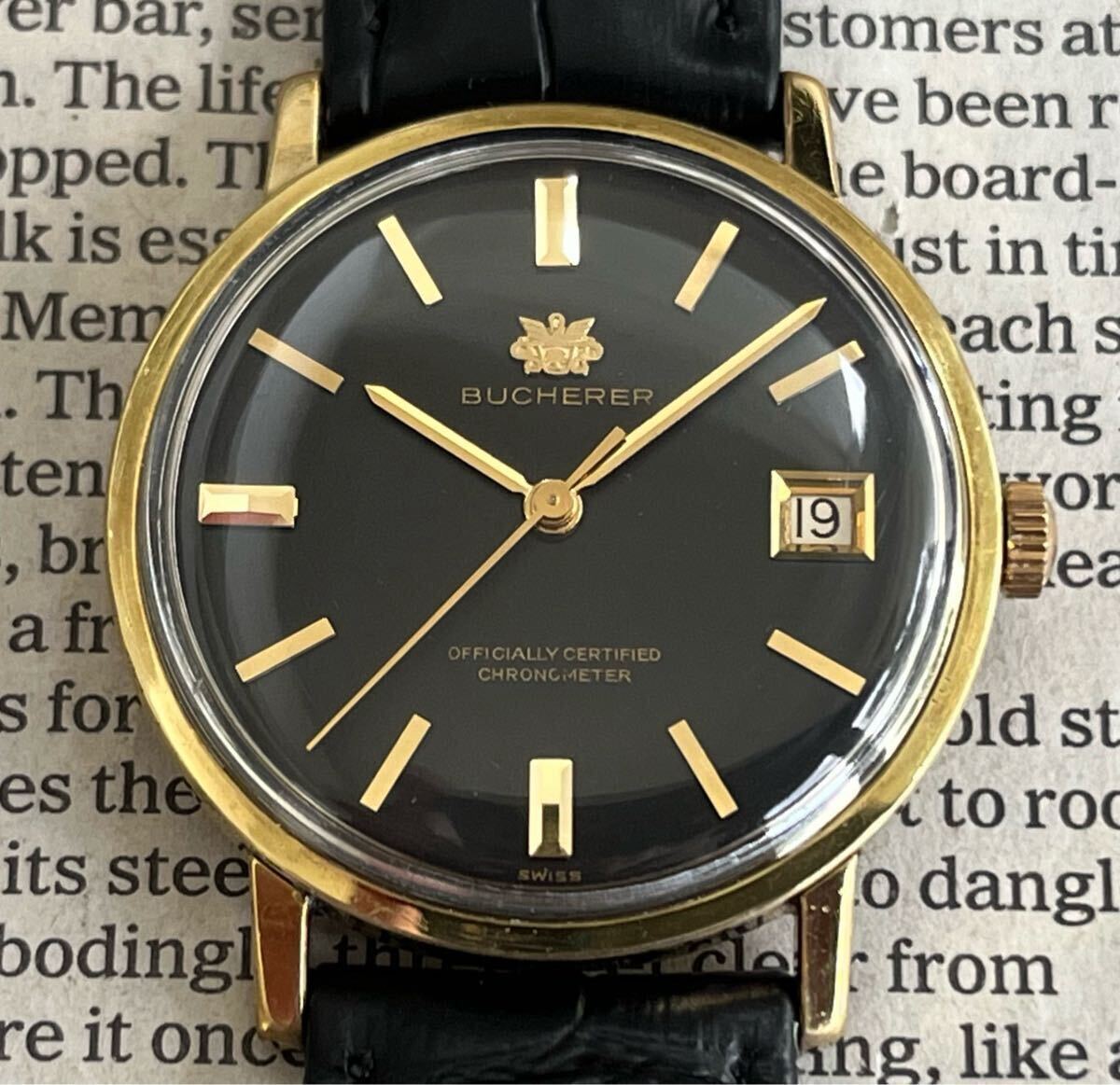 ★Swiss老舗名門★ロレックス総代理店★BUCHERERブッヘラー★稼働OK❣️ ☆Swiss老舗名門☆ロレックス総代理店☆BUCHERERブッヘラー