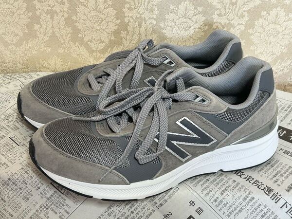 ニューバランス new balance MW880 GR5 グレー 26.5cm 4E スニーカー
