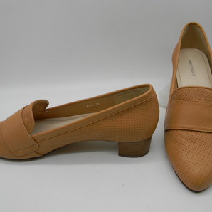 ■◆【 MODE KAORI 】★ 革パンプス(25cm)キャメル モードカオリ