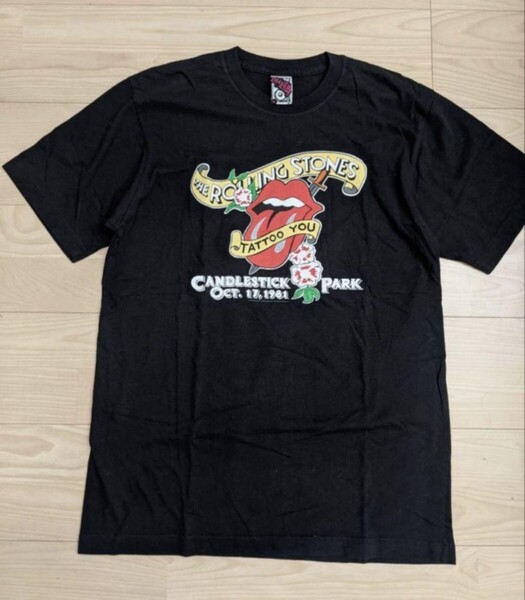 送料込!美USED★The Rolling Stones ローリングストーンズ ライブTシャツ size「M」
