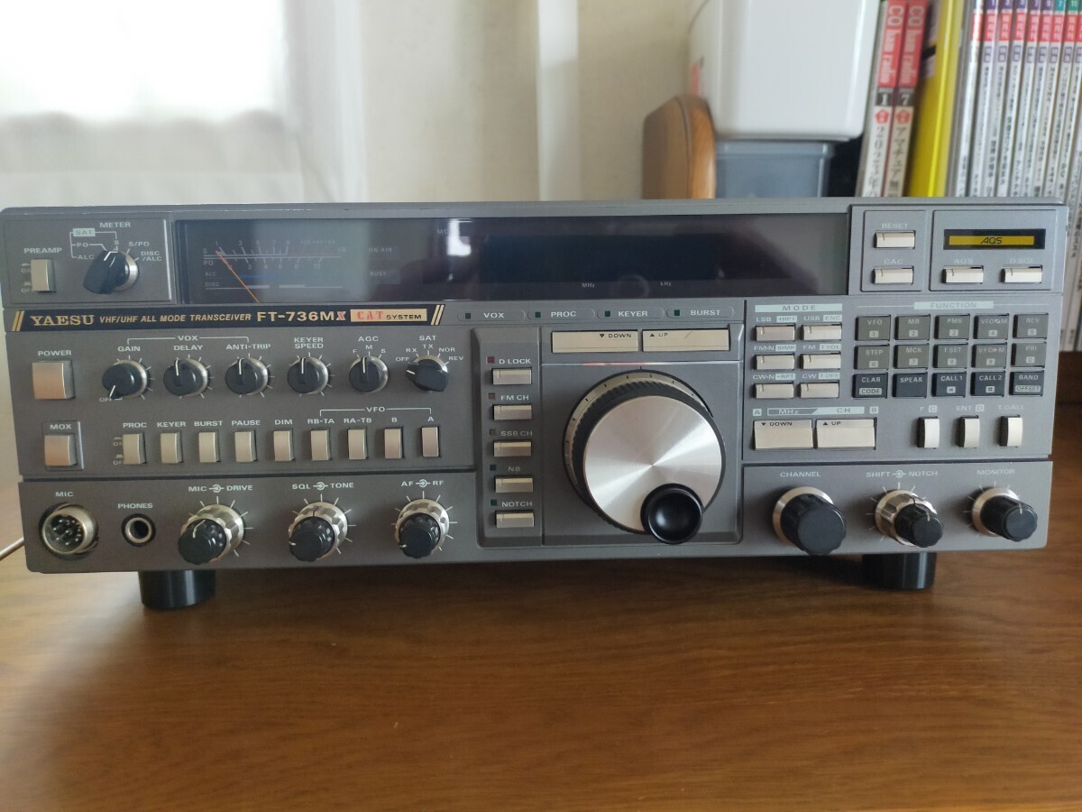 YAESU 八重洲 FT-736 アマチュア無線 Yahoo!オークション -「yaesu ft-736」(アマチュア無線) の落札