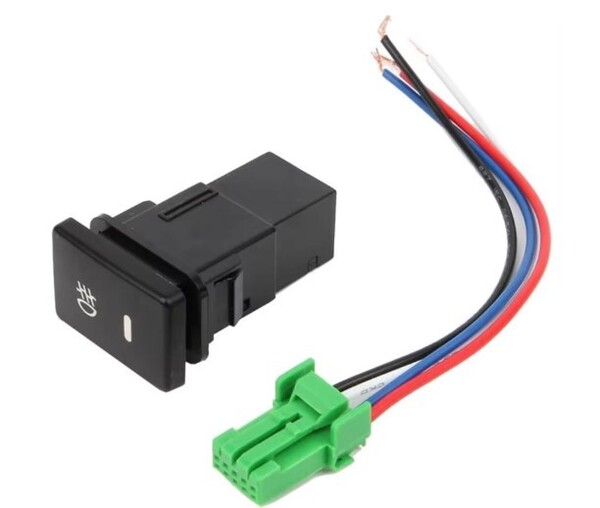 トヨタAタイプスイッチ LED ポジション プッシュ スイッチ ON OFF 汎用 互換品 ハイエース