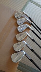 прекрасный товар Titleist 712CB 712MB 5 номер ~PW 6 шт. комплект AD95x Io mik Tour AD tourad