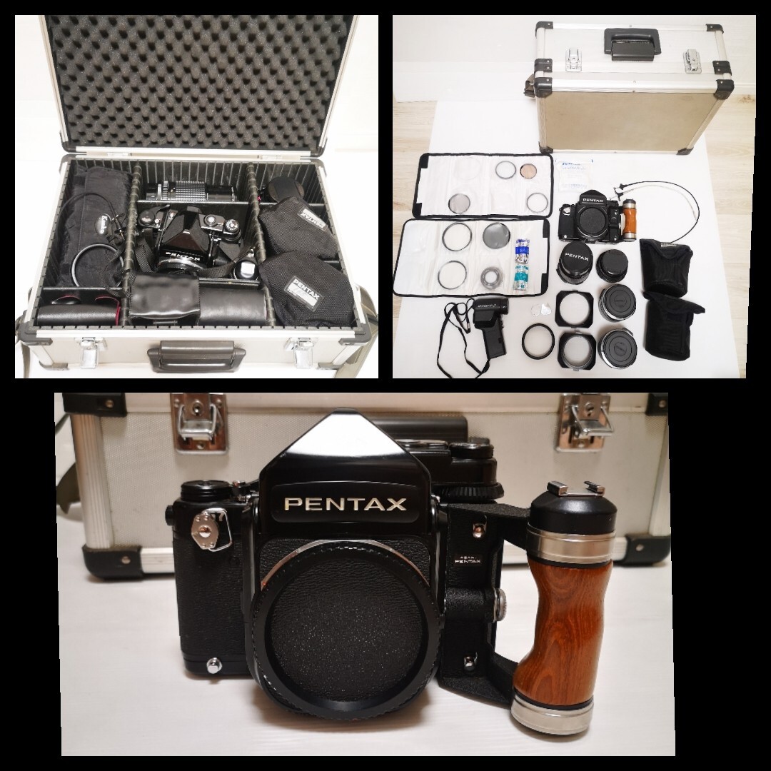 美品 ASAHI PENTAX 6×7 一眼レフカメラ フルセット Yahoo!オークション -「pentax 67」(一眼レフ) (フィルムカメラ