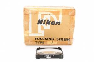 元箱付 Nikon ニコン Focusing Screen type J F F2用 フォーカシング スクリーン J (4902)