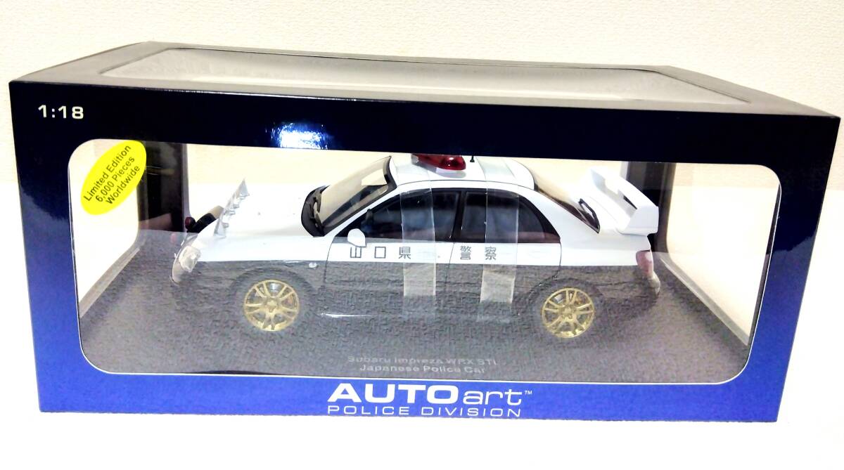 オートアート　インプレッサ　山口県警　高速警ら隊　プレミア Amazon.co.jp: オートアート インプレッサ 山口県警 高速警ら隊