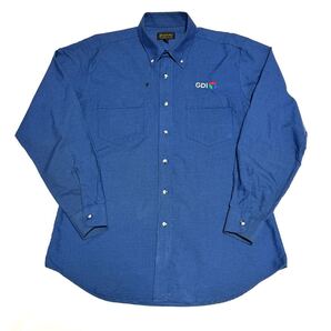 Lサイズ アメリカ古着 長袖シャツ ワークシャツ GDI グランジ 作業着 農業 モーター系 バイカー グランジ
