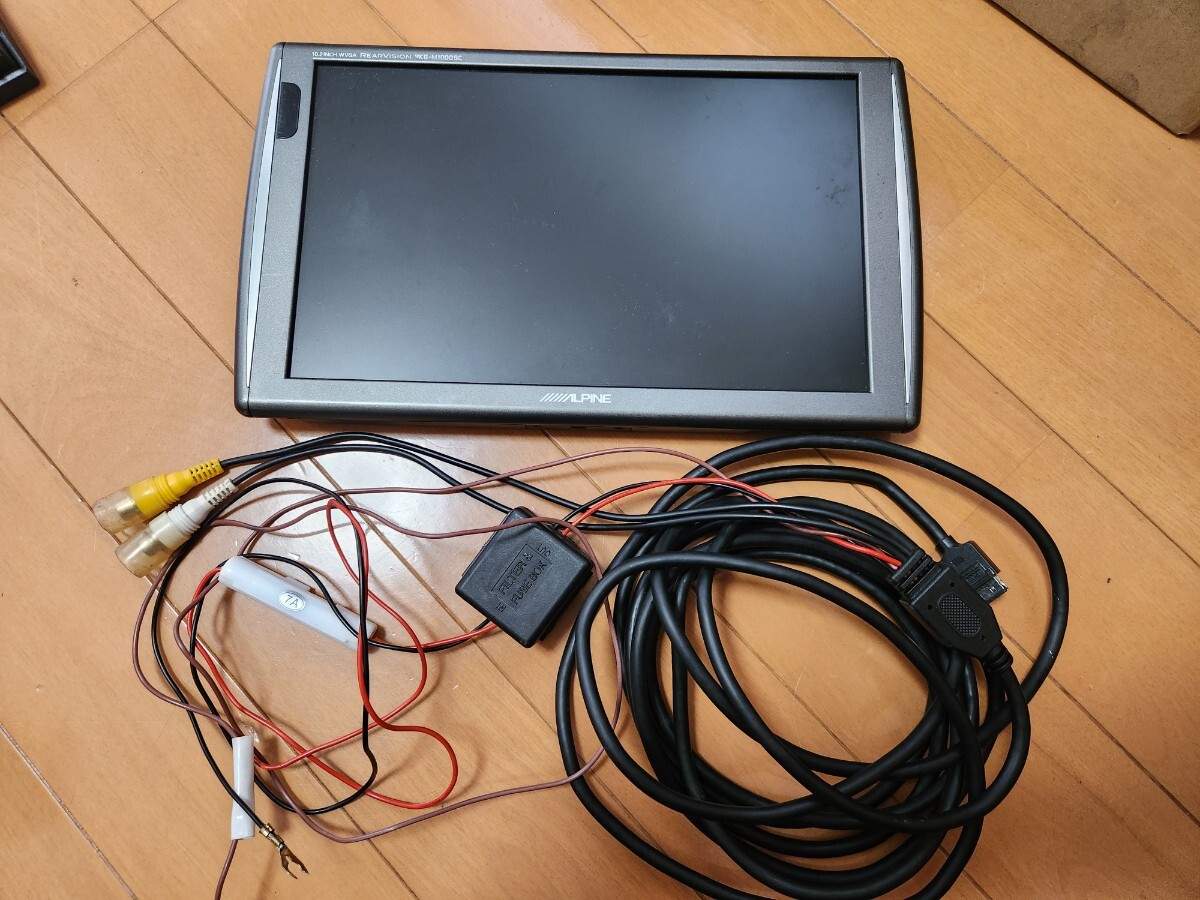 ALPINE モニター PKG-M1000 A 現状渡し Yahoo!オークション -「pkg m1000」の落札相場・落札価格