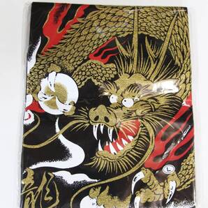 未使用 ドラゴン 龍 ブラック Tシャツ Lサイズ 辰 ゴールド キラキラ 京都 お土産