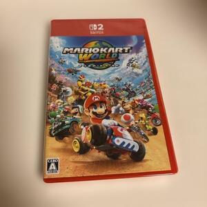 新品未使用 マリオカートワールド Switch2 ソフト