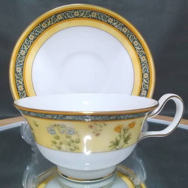 美品◇自宅保管 ウェッジウッド インディア ピオニー カップ&ソーサー WEDGEWOOD